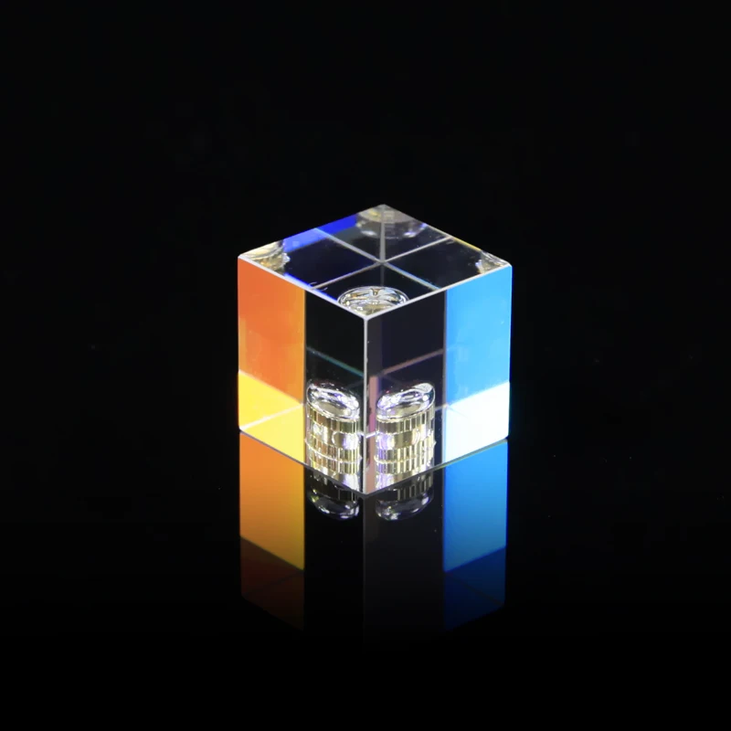 

34*34*36mm/1.33*1.33*1.41in Cubic Science Cube Optical Prisma Photography with Hexahedral Prism Home Decoration Prism Glass