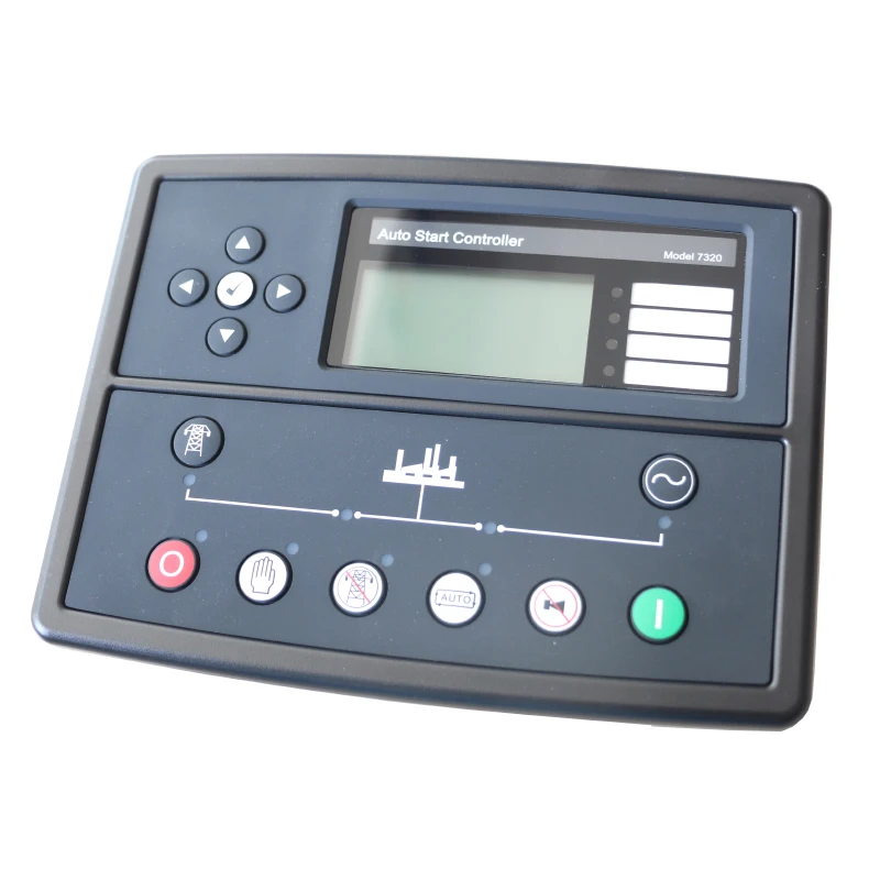 Free Shipping DSE7320 Generator Spare Parts ATS controller DSE 7320 Automatic Remote LCD Display Auto Generation Controller |