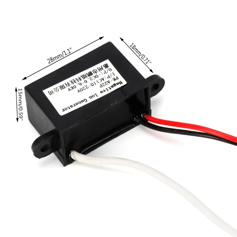 1 шт. Анионный очиститель воздуха ионизатор генератор отрицательных ионов модуль