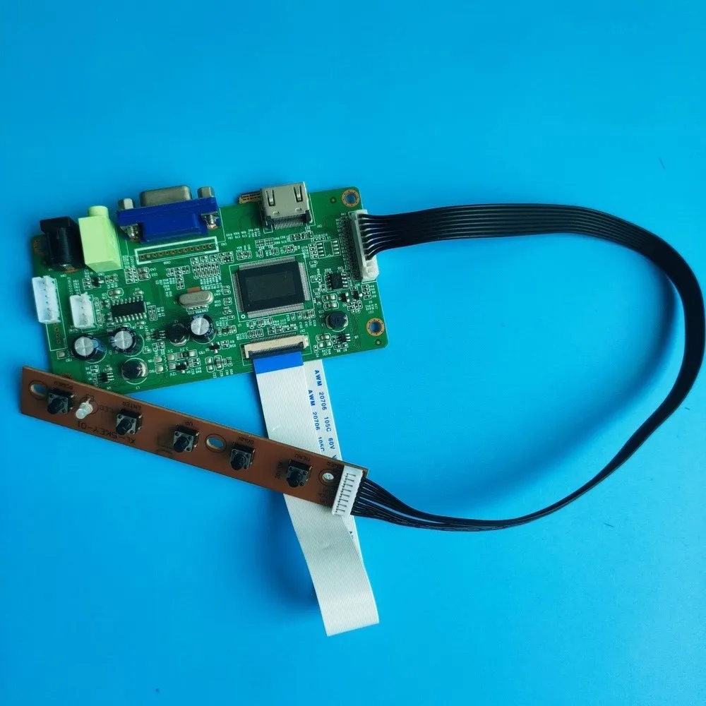

for B140HTN01.5 40Pin 1920×1080 LCD EDP Controller board DRIVER monitor KIT VGA 14" DIY SCREEN display