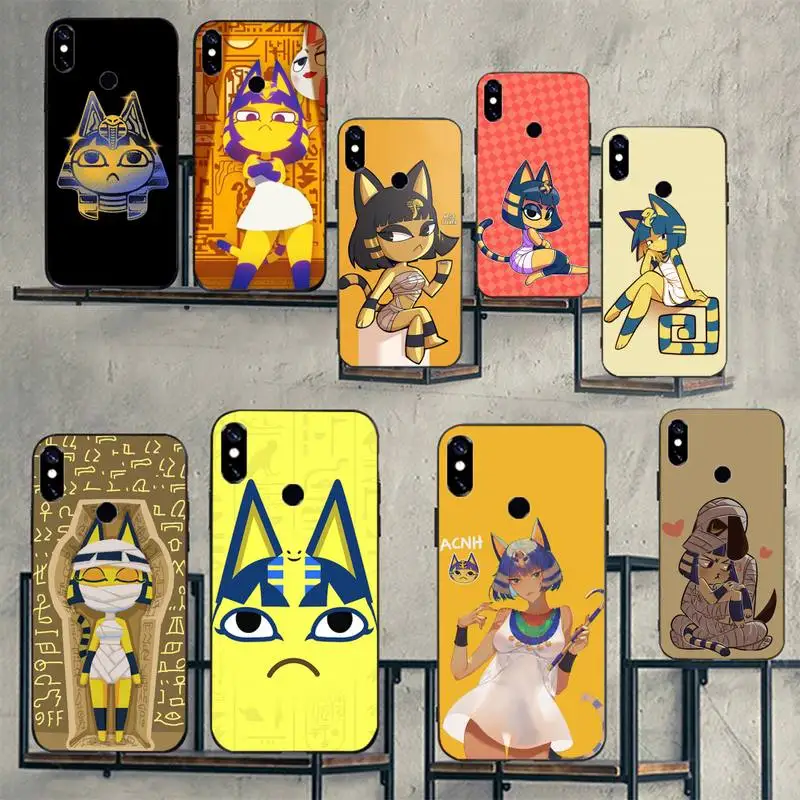

Ankha Egypt Phone Case For Xiaomi Redmi 7 8 9t 9se k20 mi8 max3 lite 9 note 9s 10 pro