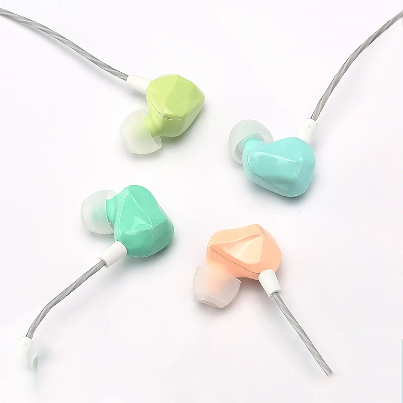 Наушники AUGLAMOUR F100C Graphene Dynamic HiFi Music Monitor DJ Sports In Ear T100 RT3 T200 F300 PRO ZSN ZST|Наушники и