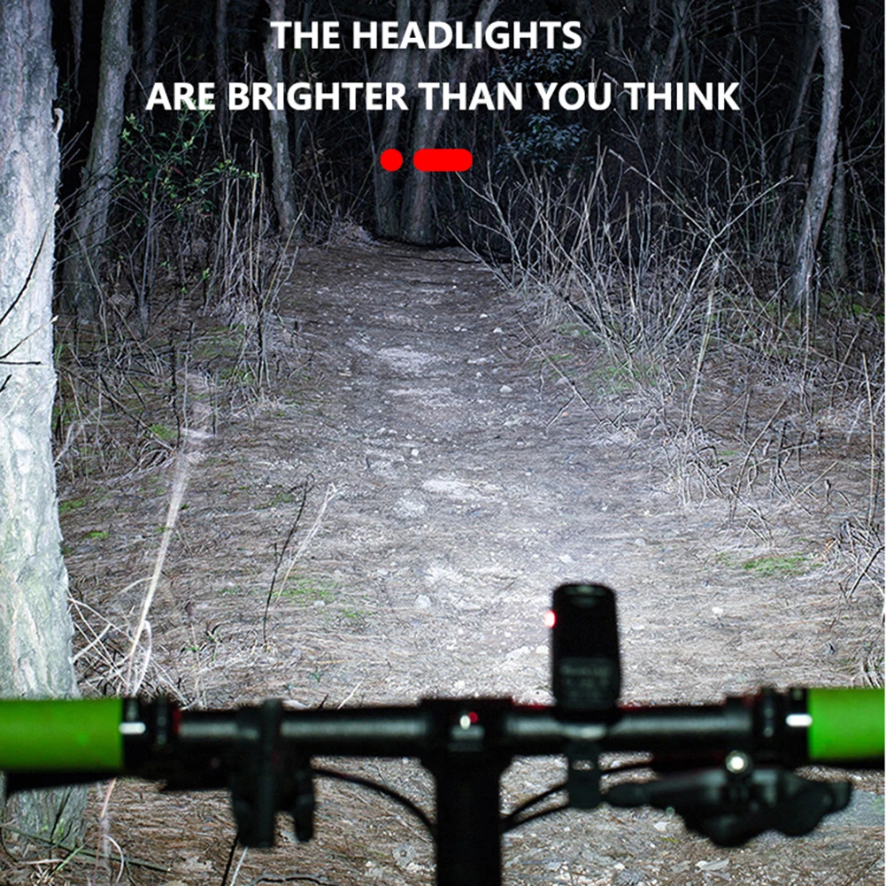 T6 LED Bicycle Light 10W 800LM 6 Modes USB Rechargeable Power Display MTB Mountain Road Bike Front Lamp Cycling Equipment Z-03A | Лампы и