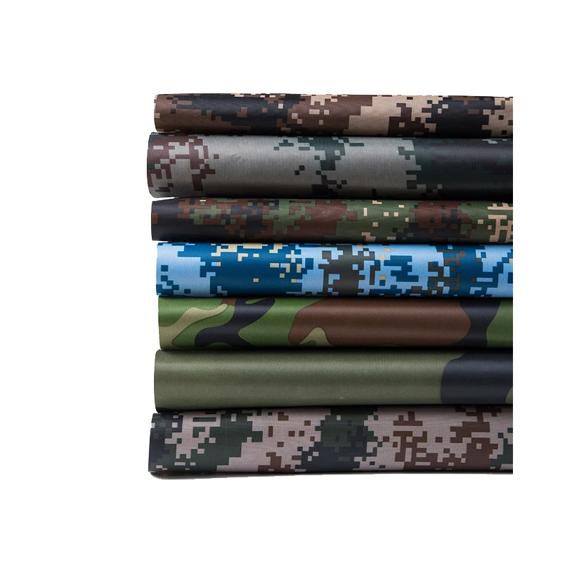 

420D Colorful Camouflage Printed Oxford Fabric For Outdoor Tent Supplies