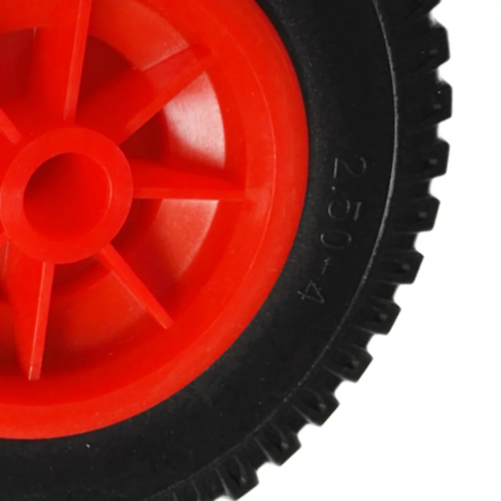 2pcs 25.4cm Puncture Proof Tyre On Red Wheel For Kayak Canoe Trolley Cart | Спорт и развлечения