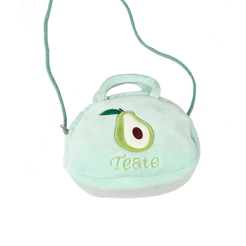 

Cartoon Fruit Kids Coin Wallet Children's Tote Save Mask Sundries Storage Bag Women purse Cute Makeup Bag Key Card Package