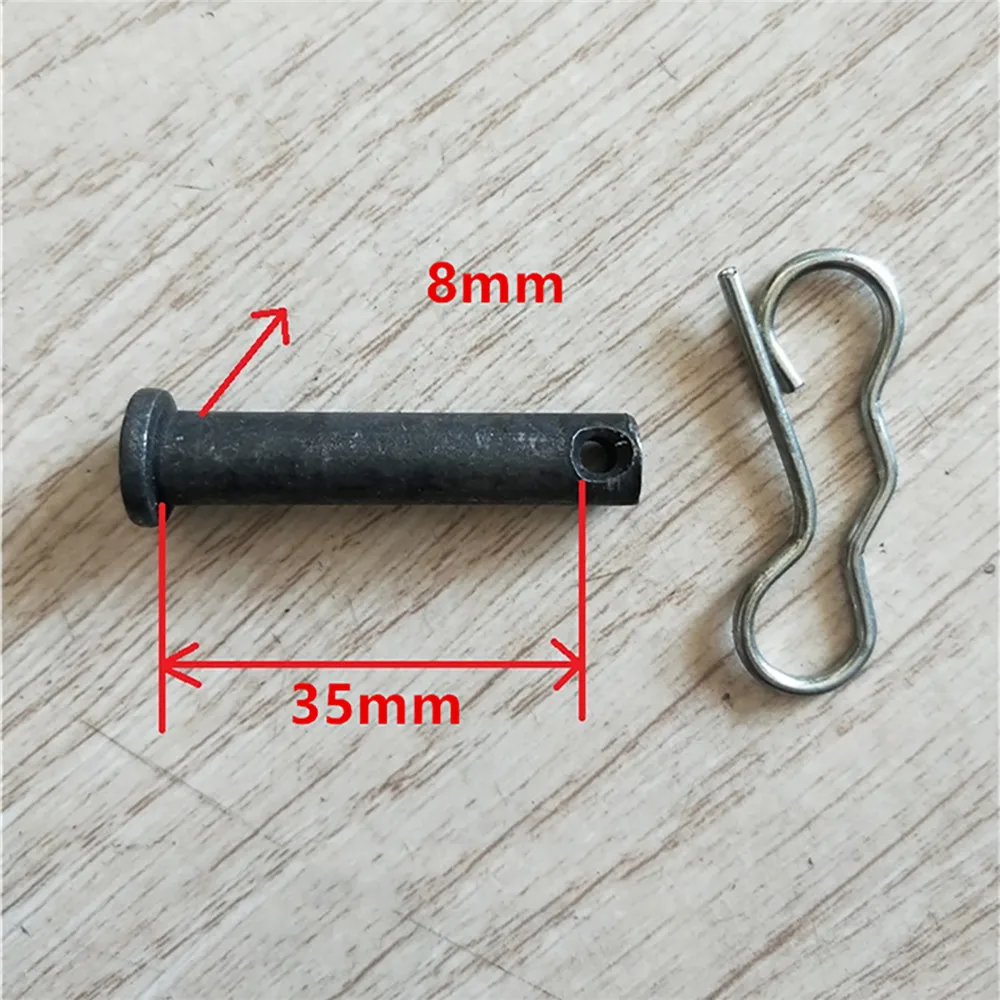 

For Snow Blower 8mm Snow Plow Hitch Pin Positioning Pin Security Screw Part
