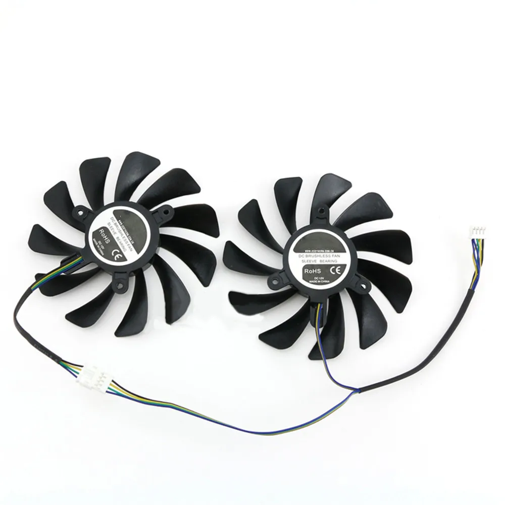 Кулер для видеокарты охлаждающий вентилятор DATALAND RX 590 580 Red Devil PLD10015B12H аксессуары