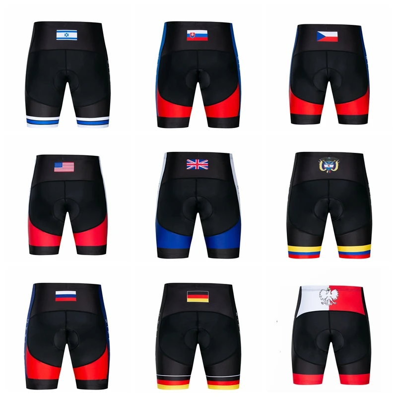 Мужские велосипедные шорты летние бермуды с 3D подкладкой из геля для горных