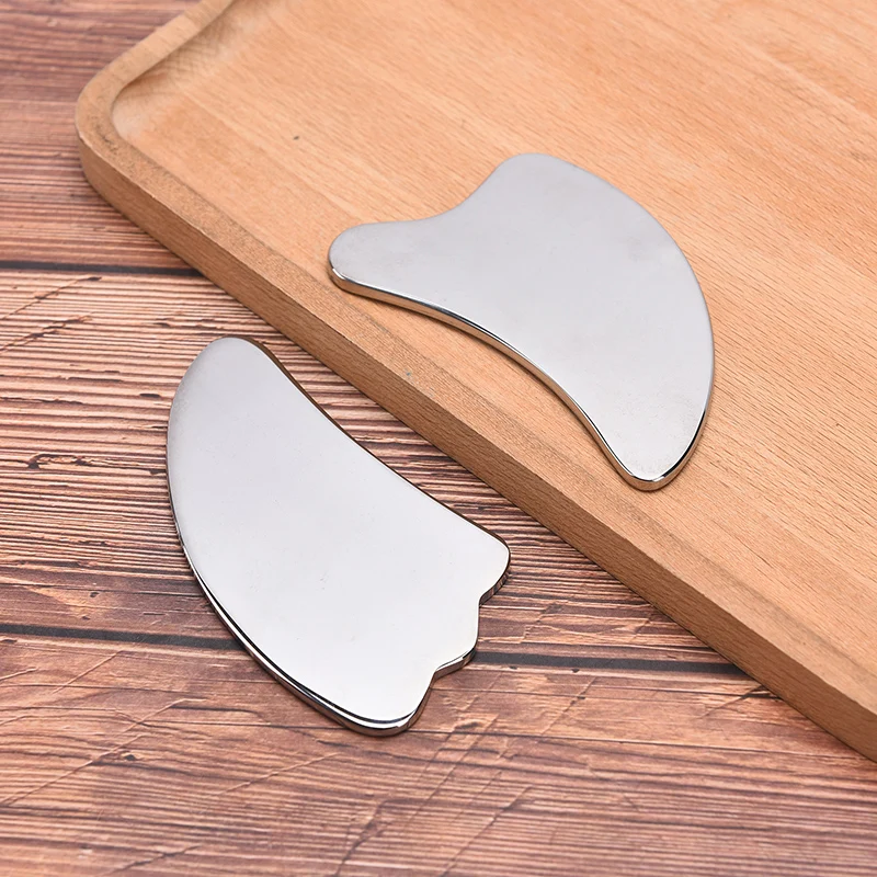 

Stainless Steel Scraper Facial Massager Gua Sha Tool Face Lift Face Care Massage guasha Health Anti Wrinkle Cellulite Massager