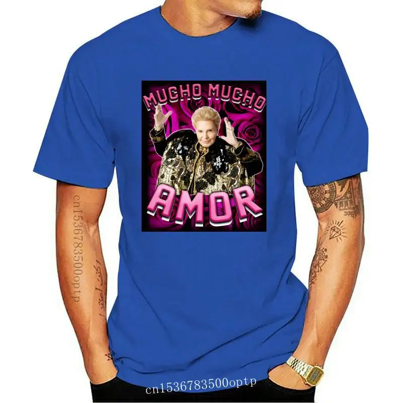 

New Walter Mercado Wanted Mucho Mucho Amor Sizes S-4XL T-Shirt
