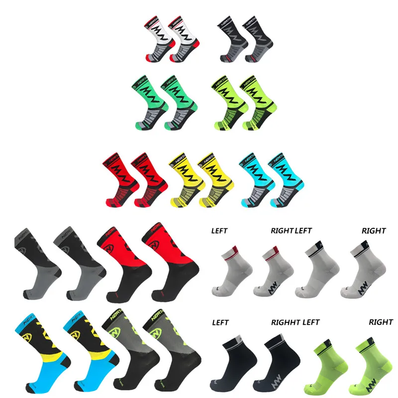 3 Style Compression Running Cycling Socks Men Women Breathable MTB Racing Bike |