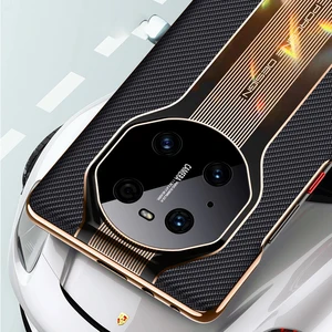 carbon fiber pu leather phone case for huawei mate 40 pro rs porsche design full protection back cover for huawei mate40 30 pro free global shipping