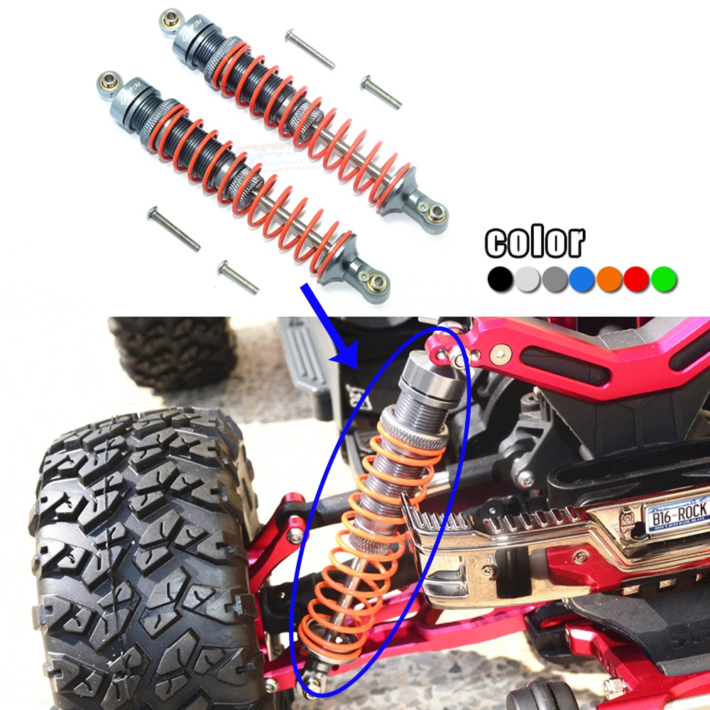 Металлический алюминиевый сплав толстый Задний амортизатор AR330551 для ARRMA 1/10 GRANITE