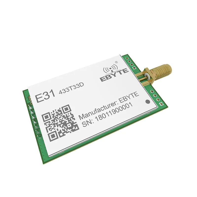 

E31-433T33D AX5243 433MHz 33dBm Module UART Antenna SMA-K DIP module 2W High Power 8km Wireless Transceiver Receiver