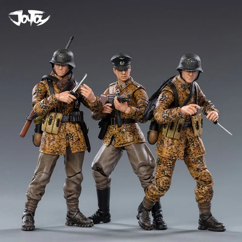 Экшн-фигурки JOYTOY JT0555 времен Второй мировой войны немецкий вермахт осень камуфляж