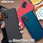 Чехол для OnePlus 9R, чехол Nillkin Frosted Shield, Жесткий Пластиковый ударопрочный чехол для телефона One Plus 9R Coque