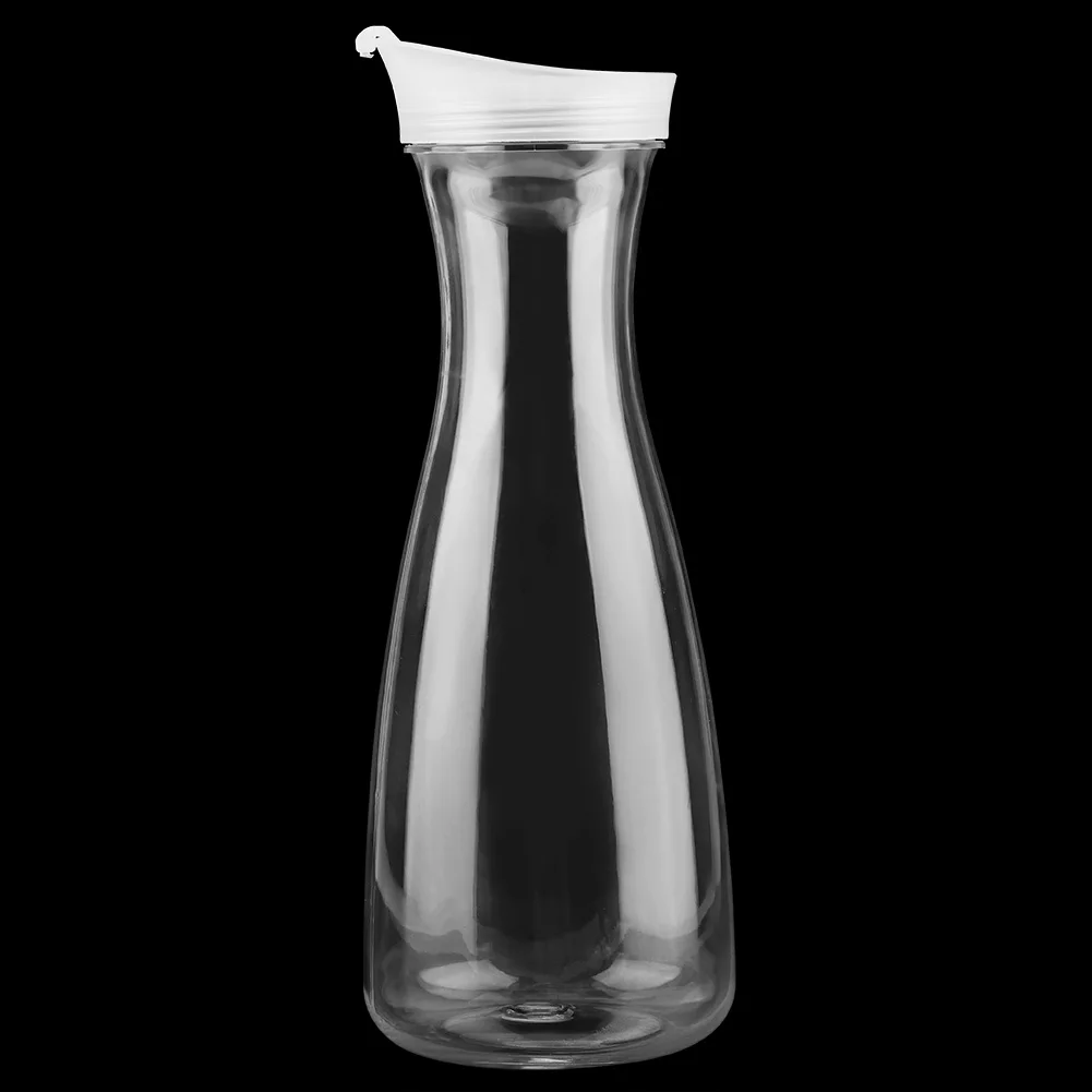 1000ml Acrylic Transparent Juice Bottle Water Jug Ice Cold with Lid for Bar Home Use | Дом и сад