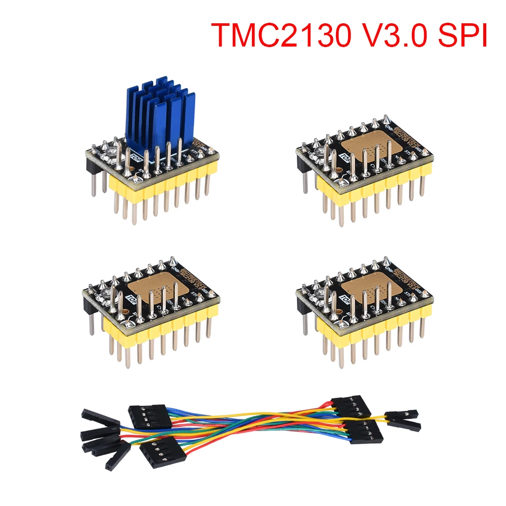 TMC2130 V1.1 SPI шаговый двигатель драйвер StepStick заменить A4988 DRV8825 TMC2208 TMC2100 к Ramps 1,4 1,5 1,6 для 3d принтера запчасти