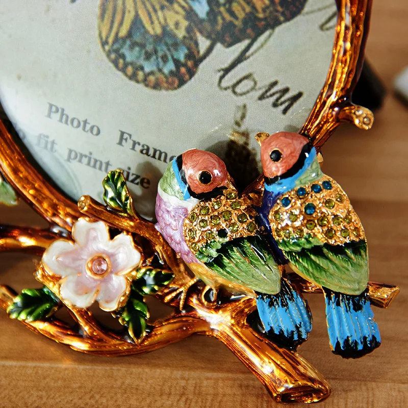 Европейская классическая оцинкованная фоторамка из сплава платформа креативное