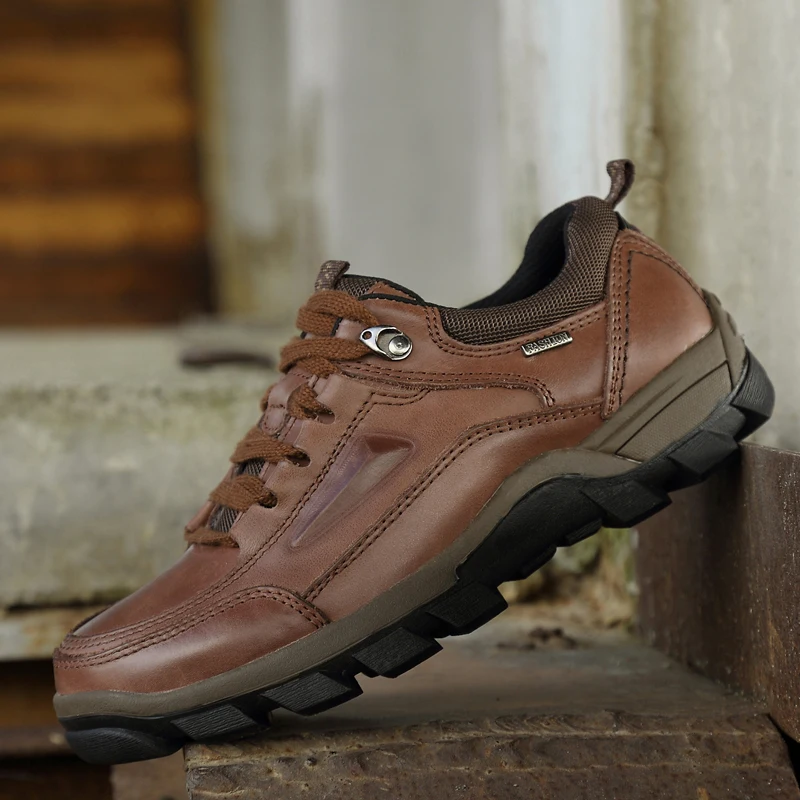 Повседневная обувь из натуральной кожи мужские хлопковые ботинки больших