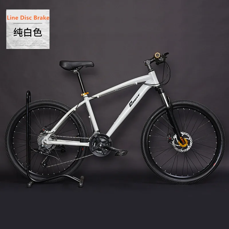Line brake White Бренд горный велосипед рама из алюминиевого сплава 24 27 30 скоростной Дисковый Тормоз MTB Велосипедный спорт на открытом воздухе горные Bicicleta - Цвет: Line brake White