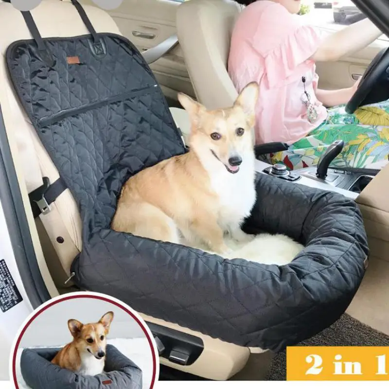 Bestellen Verdickt Haustier Auto Matte Wasserdicht Kissen Protector Copilot Vorne Zwinger Hund Hinten Sitz Abdeckung Nicht-slip Sichern Pet Hängematte
