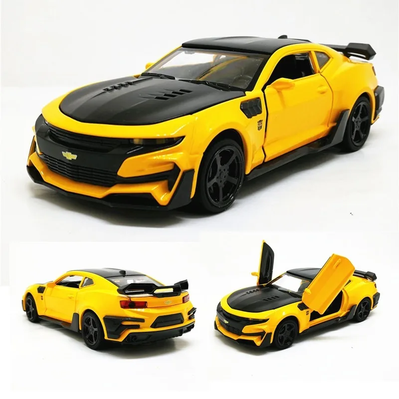 Спортивный автомобиль Zhenwei 1:32 Chevrolet Camaro модель автомобиля под давлением из сплава