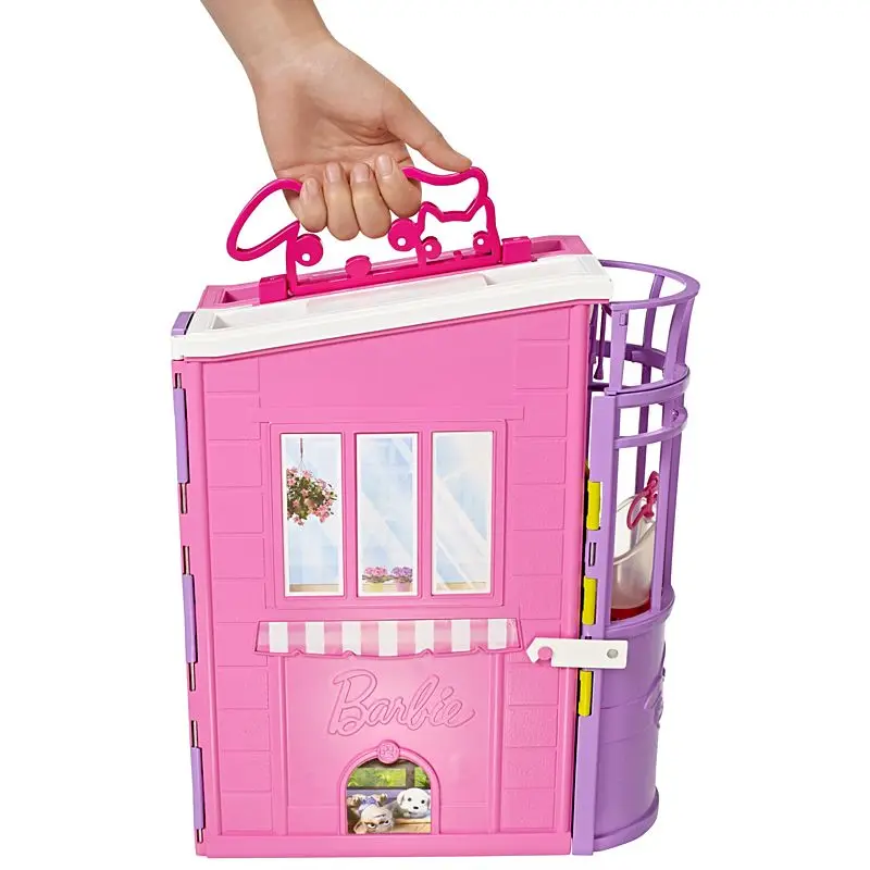 Original Doll Accessories Pet Care Center Doll house Kit Cute Room Baby Girl Toys Barbie For Children Poppenhuis Casa de Bonecas