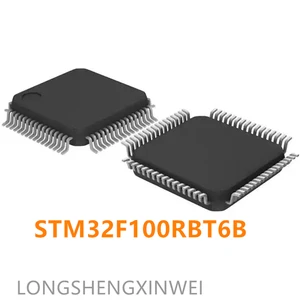 1PCS STM32F100RBT6B STM32F100 32F100RBT6B Microprocessor QFP-64 New Original Spot