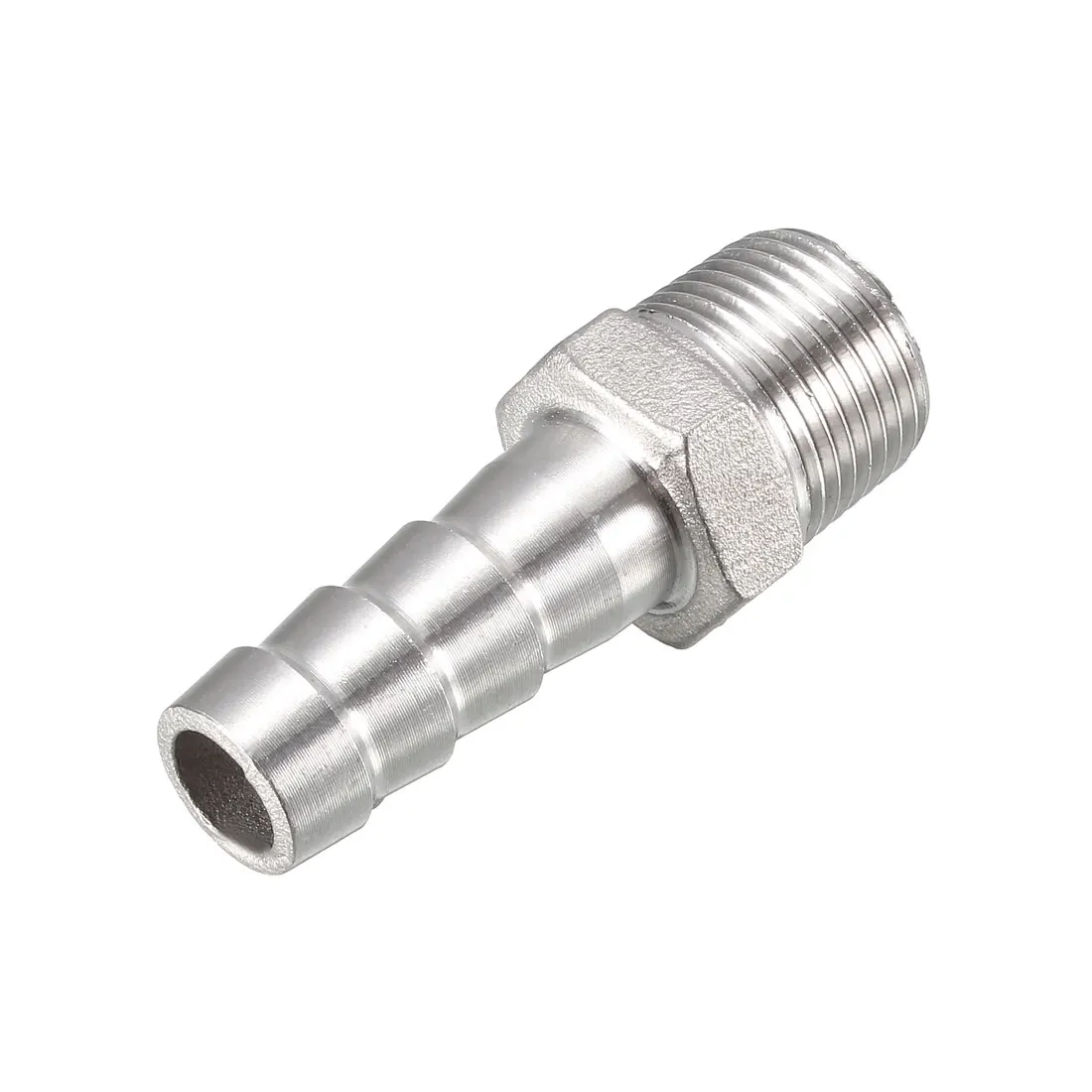 

uxcell Stainless Steel Barb Hose Fitting Connector Adapter 12mm Barbed X G3/8 Male Pipe connect lines for air water fuel etc