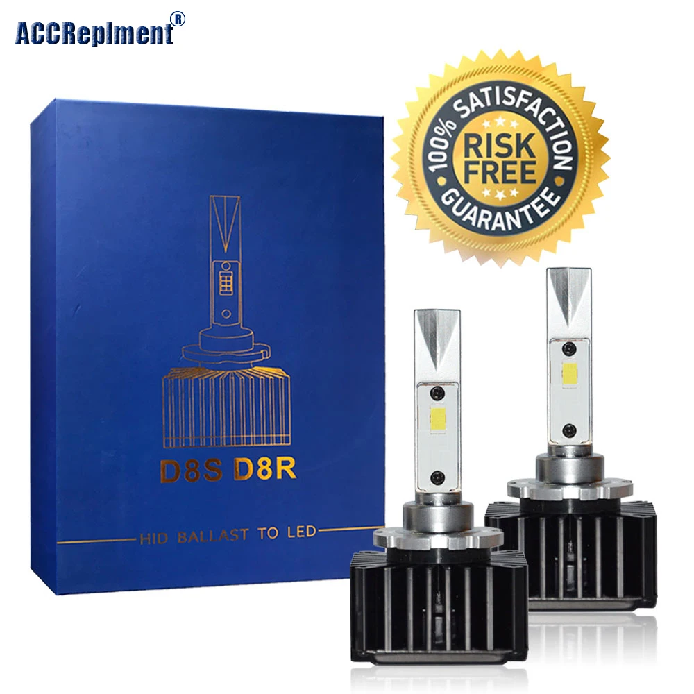 D5S D8S D8R яркий светодиодный фары для авто Conversion Kit D1S D1R D2S D2R D3S D3R D4S D4R 6000 К 70 Вт 8400LM hid