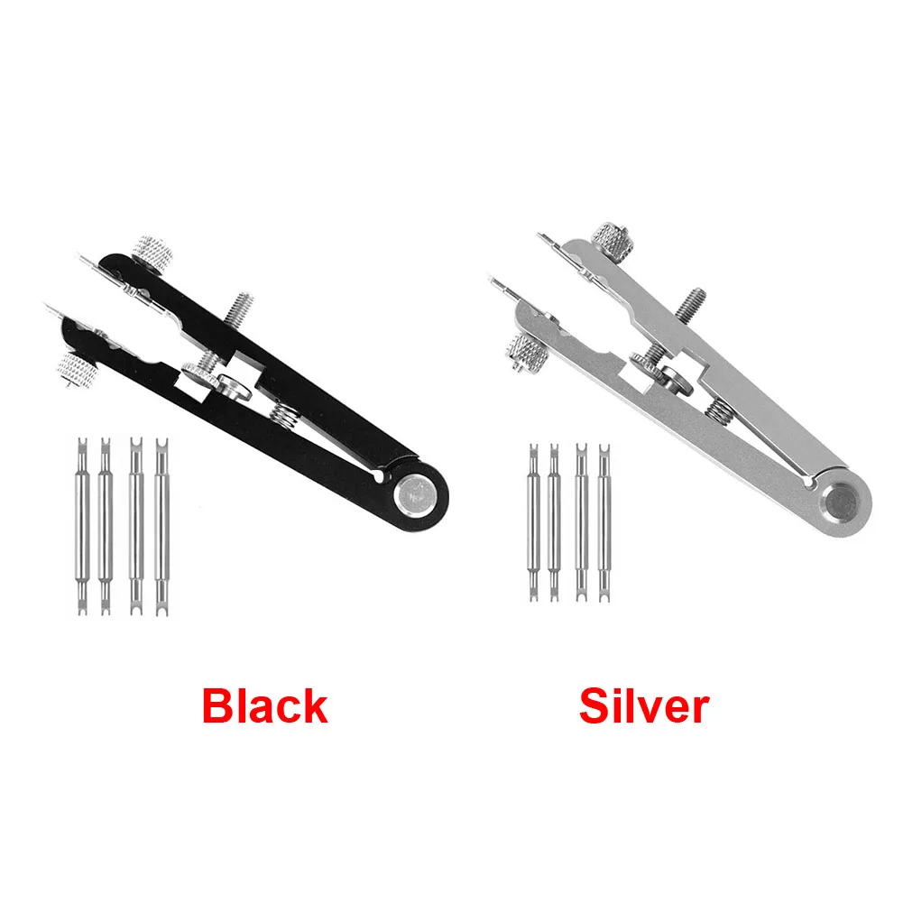 

Stainless Steel Repair Tool Screw Locking With Pin Spring Bar Portable Watch Band Remover Practical Professional Plier Adjust