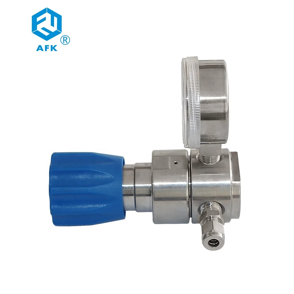 

Brand Stainless Steel Nitrogen Gas Pressure Regulator with One Gauge