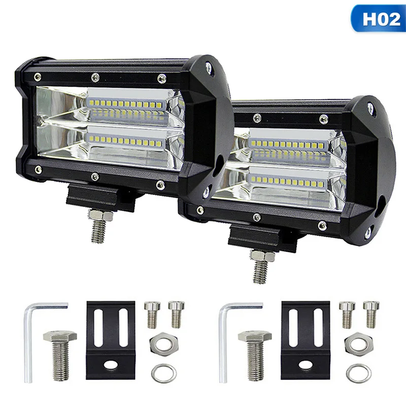 

1Pair Car Led Work Light 84w Highlight Off-road Car Roof Light Inspection Light Car Modification Light