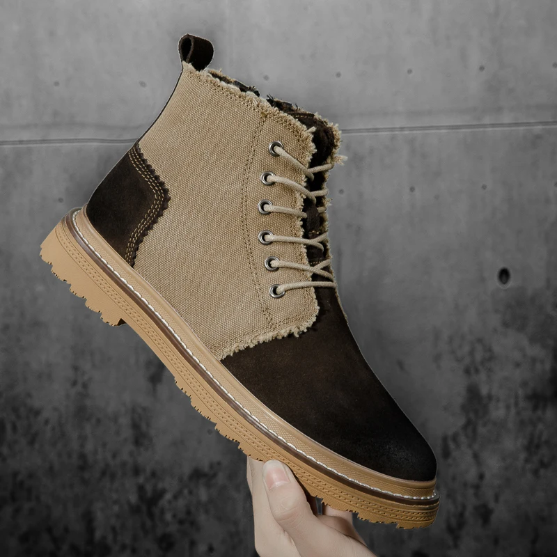 

winterman Winter sneakers boty cowboy MEN for western work coturno magnum leather men's canvas chelsea mens men home dress