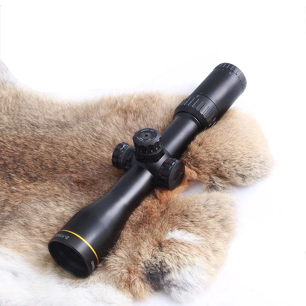 Оптика SPINA тактический прицел 2-10x40 красный зеленый с подсветкой mil-dot Сетка прицел оптический прицел для охоты