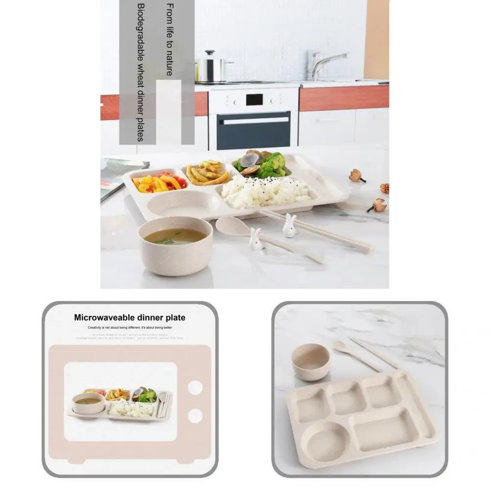 

1 Набор, привлекательный практичный поднос для пищевых продуктов, легкая многофункциональная тарелка для пищевых продуктов