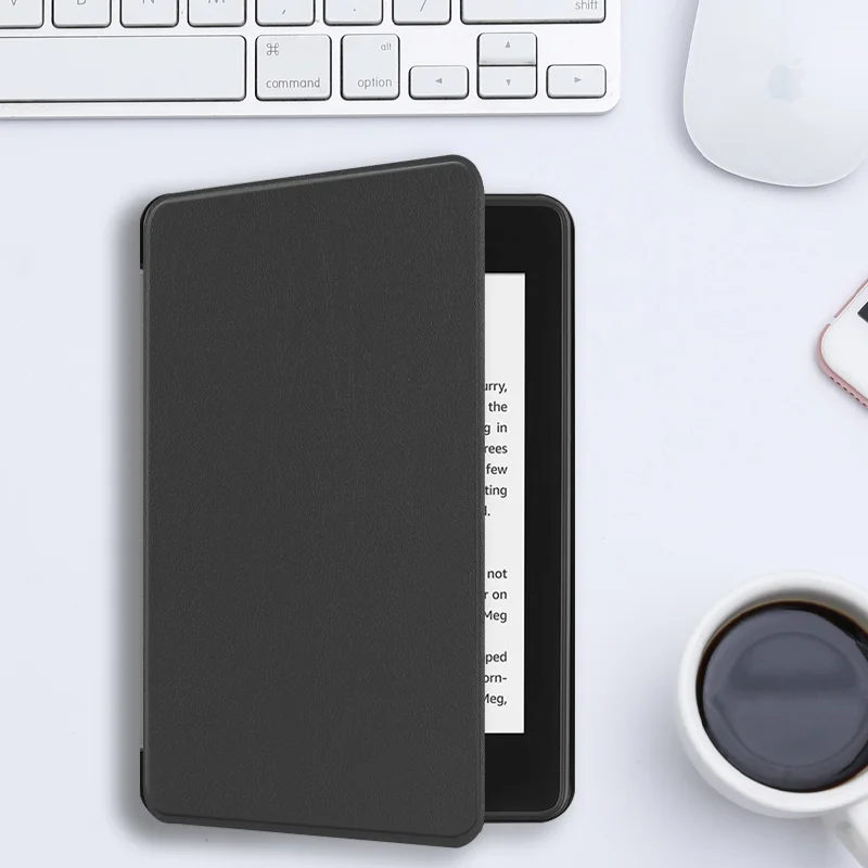 Ультратонкий чехол для Kindle Paperwhite 4 E Reader 2018 10 го поколения авто сна|Чехлы планшетов