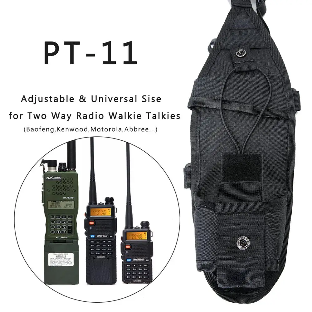 Нагрудная кобура Abbree для рации Wouxun TYT Baofeng BF-888S UV-5R UV-82 UV-9R Plus BF-F8HP | Мобильные
