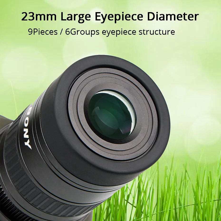 SVBONY 20-60x80 Zoom Зрительная труба с азотным заполнением SV46 телескоп двойной механизм фокусировки металлический корпус w/57," высококачественный штатив