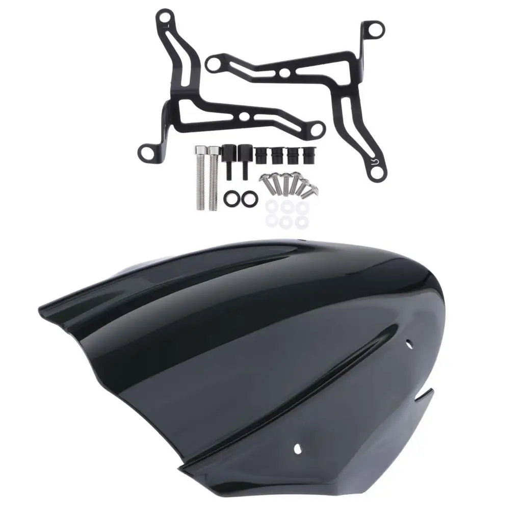 Обтекатель для лобового стекла мотоцикла с кронштейном подходит Suzuki защитный