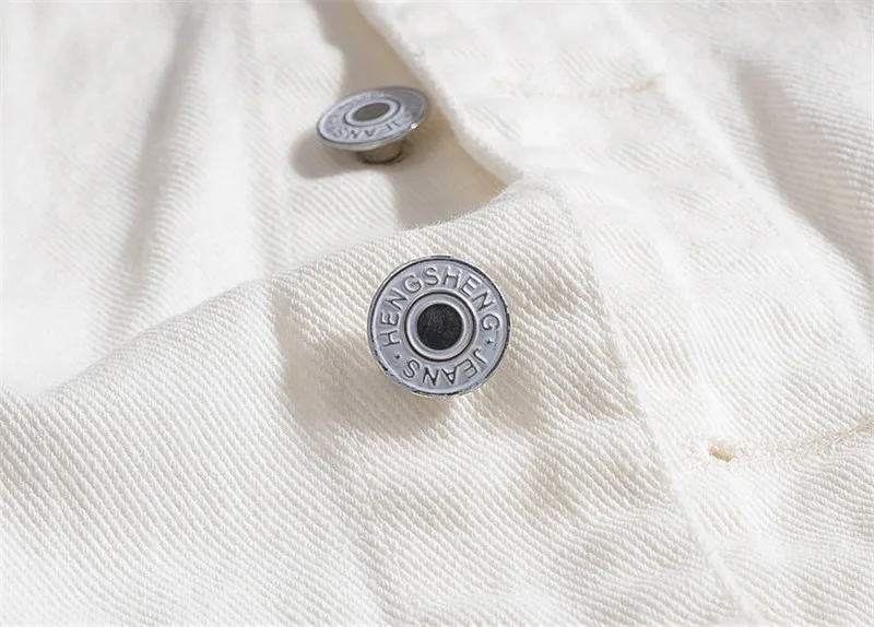 Модный мужской хипстерский белый винтажный жилет Idopy из японского денима