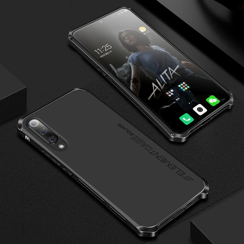 Металлический чехол для Xiaomi Mi 9 Mi9 тонкий ударопрочный жесткий алюминиевый