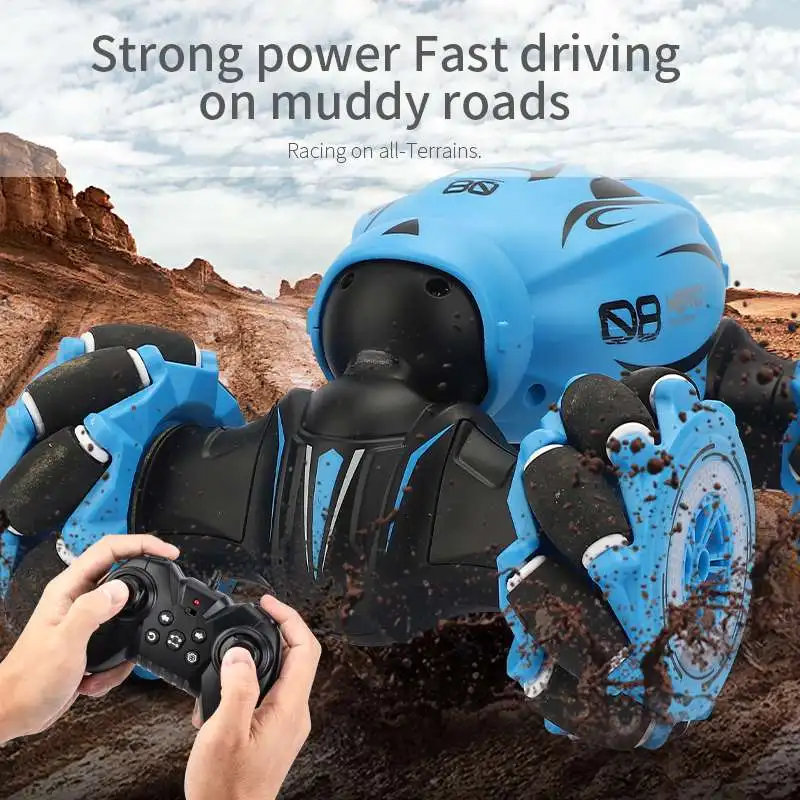 Радиоуправляемый автомобиль D876 1:16 4WD Индукционная музыкальная твист светильник