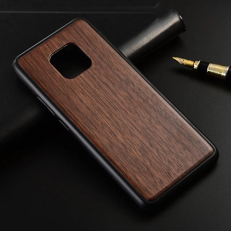 Чехол для Huawei Mate 20 Pro тонкий деревянный чехол бампер из ТПУ Mate20 чехлы