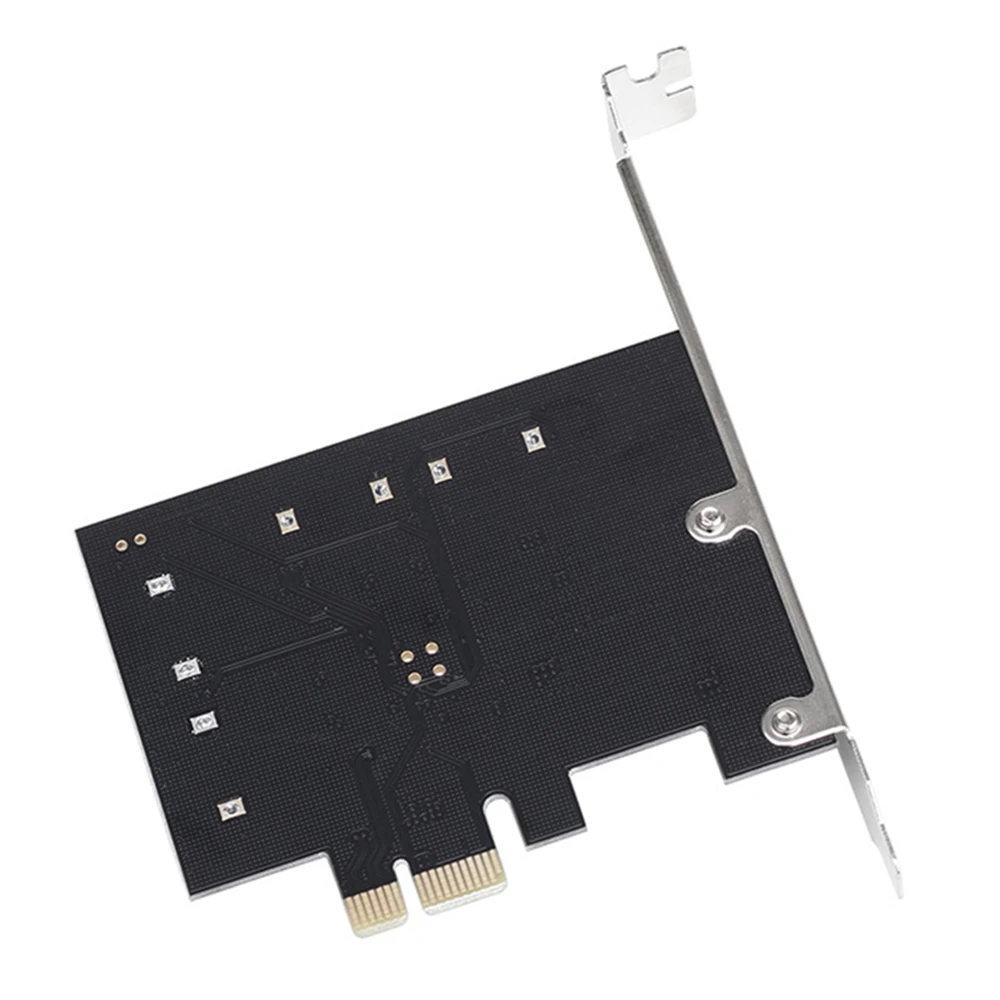 

SATA Expansion Card PCI-E to SATA3.0 Riser Card with PCI Express X4 X8 X16 Desktop 4 Port Hard Disk Expansion Card