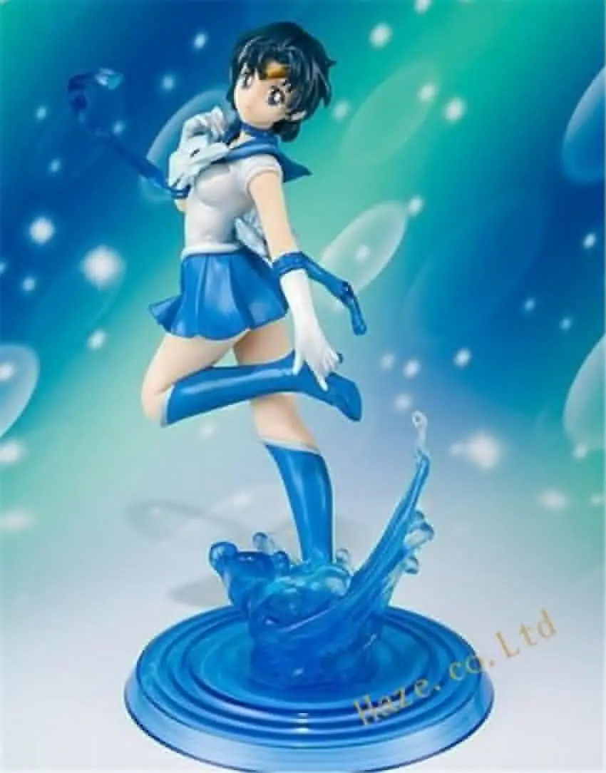 

Anime Sailor Moon Mizuno Ami PVC Figure Model Toy 17cm New No Box