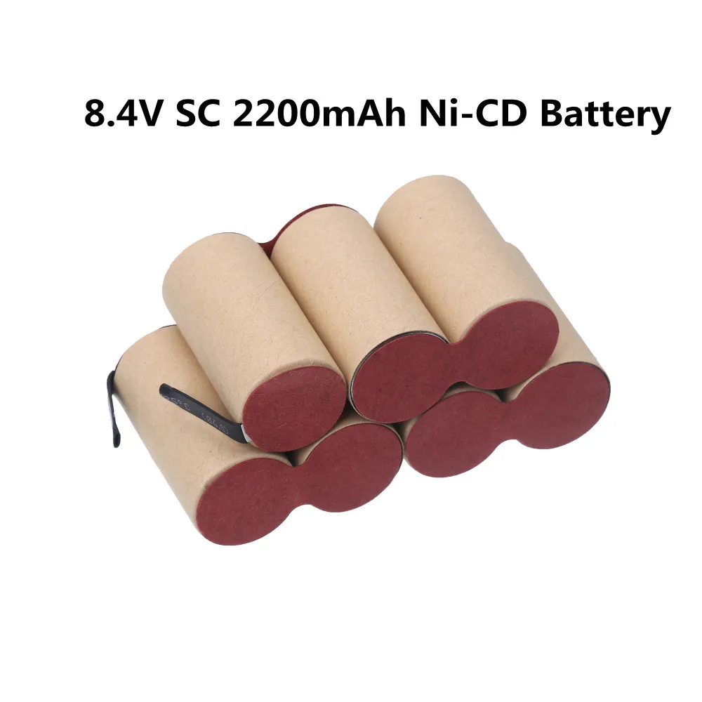 Аккумулятор SC 8 4 в 2200 мАч шуруповерт электрическая дрель никель-кадмиевые