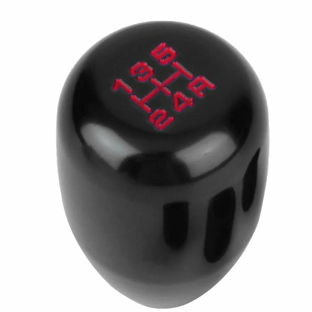 

5 Speed Manual Gear Stick Shift Shifter Knob Car Modification Parts With Threaded Rubber Ring Car Accessories